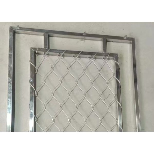 304 Stainless Steel Aviary Rope Netting 1.5mm Aviary Mesh For Chickens