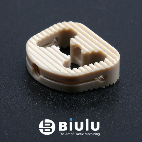 CNC Machining Plastic Ceramic Peek PTFE PI Parts 0.01mm Tolerance OEM Service