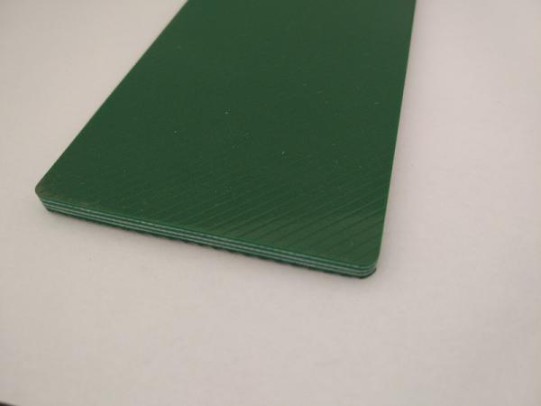 Buy Green Color Both Pattern Industrial Conveyor Belts Was used For Conveyor Power at wholesale prices