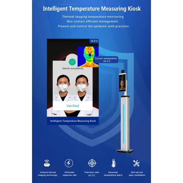 Face Detection Digital Infrared Thermometers Temperature Monitoring Device