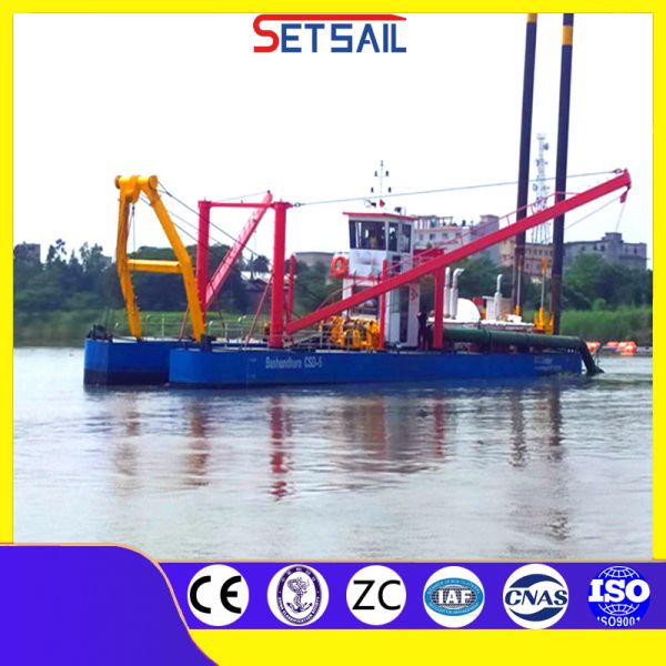 12 Inch Cutter Suction Dredger with Anchor Boom