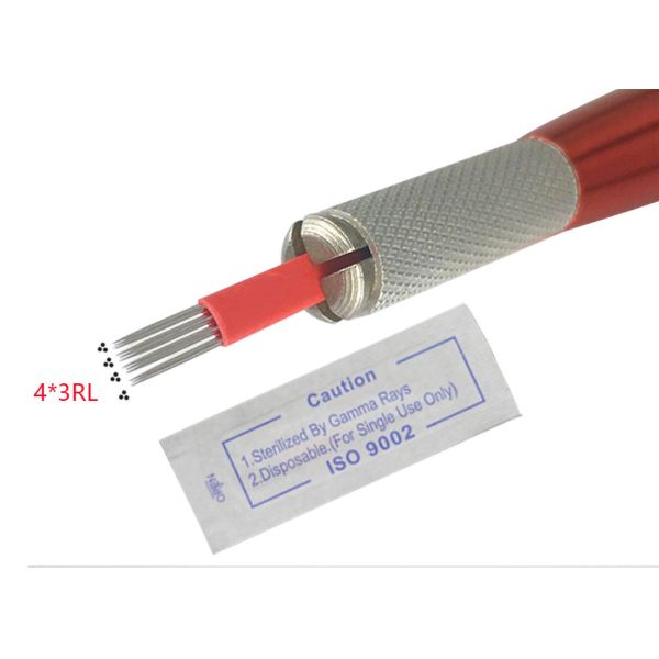 Professional PMU Tattoo Microblading Needle Fog Eyebrow Blade Shape