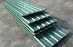 DX53D Residential Corrugated Steel Roofing Sheets / Blue Color Steel Roofing ,