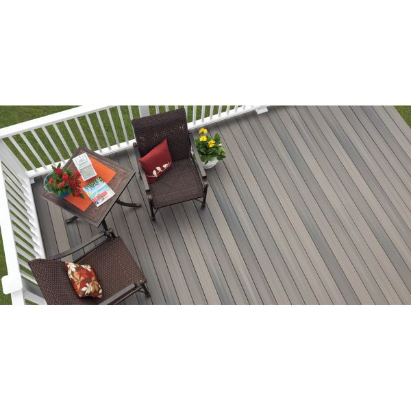 Anti Pressure WPC DIY Decking 90 X 90MM HDPE Wood Plastic Composite Boards