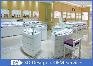 Quality Attractive Jewellery Counter Display / Gold Shop Counter Design for sale