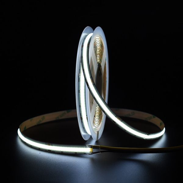 High Brightness 180° Wide Beam Angle 640LEDs/M Spotless CCT Tunable COB Strip Lights