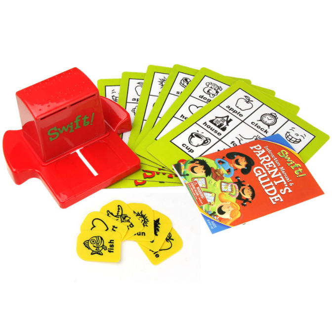 100% Plastic Bingo Card Games Interesting Words Learning For Kids