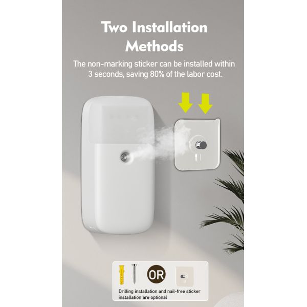 Remote Control Waterless Aroma Diffusers 101 - 200mL Commercial Waterless Aroma Diffuser