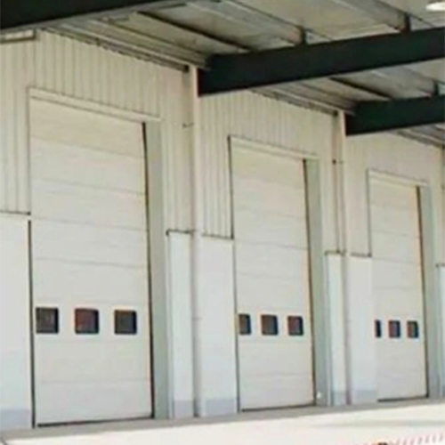 Customized Wide-Opening Industrial Sectional Overhead Door For Automotive Assembly Plant Operations