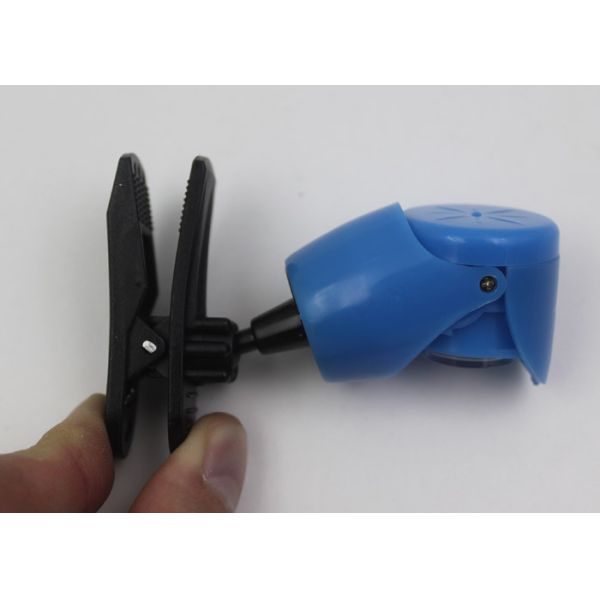 Bullet Shape LED Book Light with Clip , LED Flexible Book Light for Reading