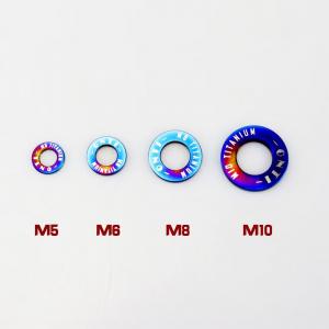 China All size Anodizing color Titanium alloy washer M2-M22 on sale