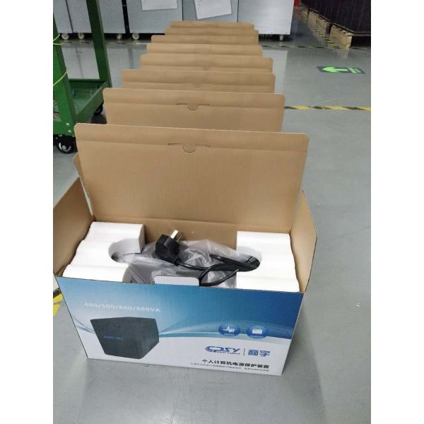 1000va Line Interactive UPS , High Frequency Low Noise Ups Metal Material