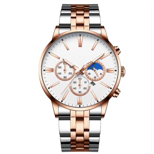 Limited Edition Steel Quartz Watch Butterfly Buckle Citizen Watches For Men