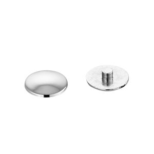 Quality Decorative Frameless Glass Hardware Fittings ODM Plastic Screw Cap Covers for sale
