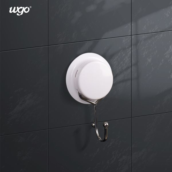WGO 5kg SS201 Stainless Steel Robe Hooks , Bathroom Shower Door Hook