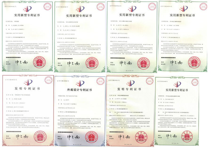 Auto Splicing 100T 3% Defective 800pcs/Min Baby Diaper Machinery