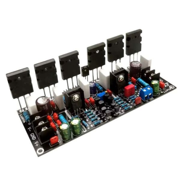 300W Single Channel Toshiba Transistor Audio Amplifier Board for High-Power Sound