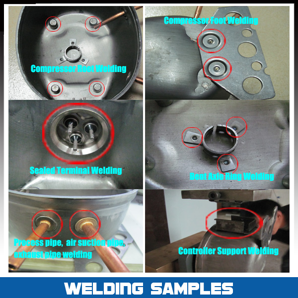 Freezer Refrigerator Compressor Multi-point Spot Welding Machine
