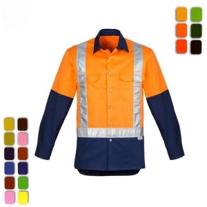 Quality OEM Reflective Safety Shirts High Visibility Safety Polo Shirt With Pockets for sale