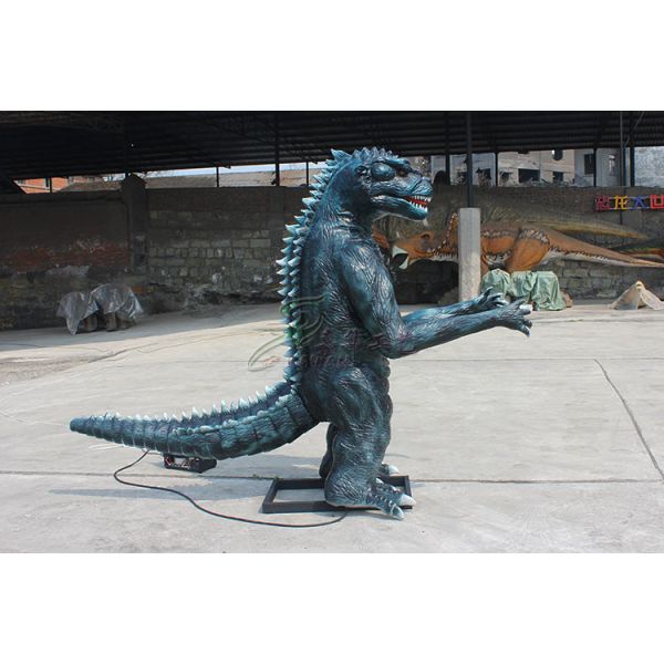 Dinosaur Godzilla Statue With Sensor And Remote Control Starting System
