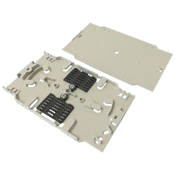 Splice Holder Fiber Optic Termination Boxes ABS Material For Crimp Splice Protector