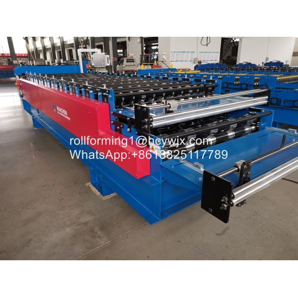 Aluminum Roofing Sheet Roll Forming Machine