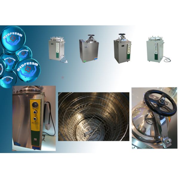 280L Horizontal Autoclave For Sterilization Of Medical Instruments With Over Temperature And Over Pressure Protection