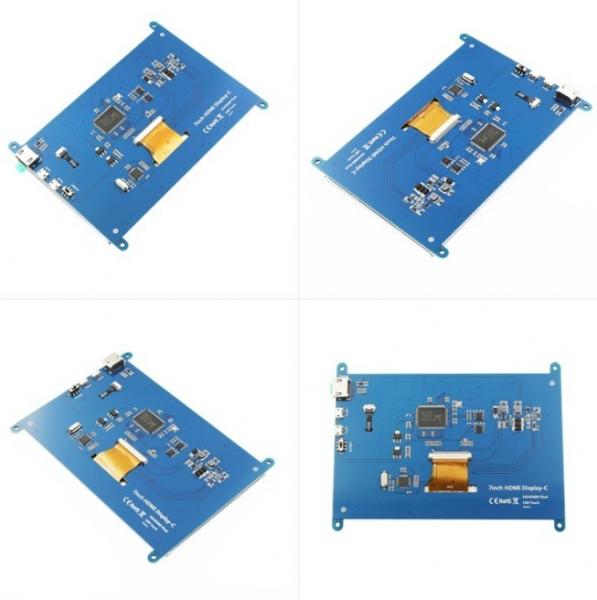 800×480 7 Inch HDMI Capacitive Touch Screen For Raspberry Pi
