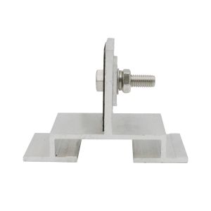 Durability Natural Anodized Aluminium Alloy Cladding Support System Adjustable