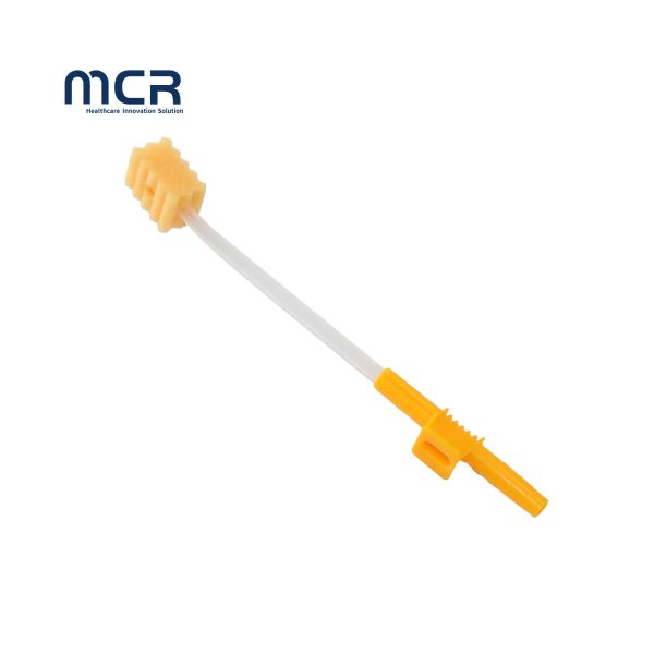 Disposable Oral Care Sponge Swabs Teeth Cleaning Toothbrush