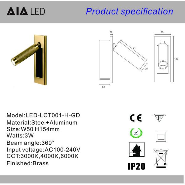 bed board light led reading lamp headboard wall light patterned led reading lamp for bedside reading light hotel