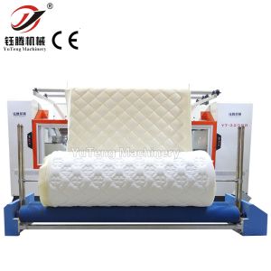 computerized Mattress Quilting Machinery Double Chain Stitch Multi Needle