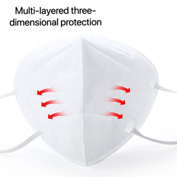Anti Flu N95 Respirator Mask Dustproof Mist Haze Prevent Disposable Face Mask