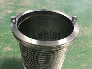 Quality WWE-178 Wedge Wire Filter Elements Long Slit High Flow Rate ISO Certification for sale