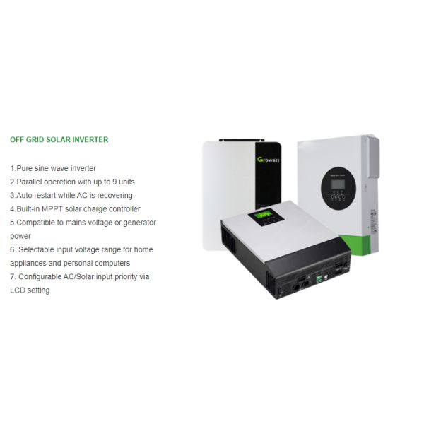 5.5kw Solar Power Energy Storage System Off Grid Full Package Monocrystalline Silicon