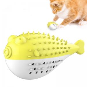 China Interactive Cat Teeth Cleaning Toys Cat Toothbrush Toy For Aggressive Chewers on sale