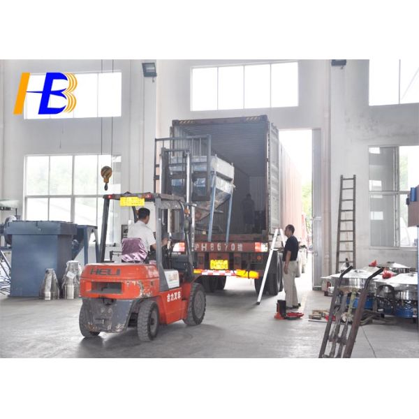 High Capacity ABS Granules Stainless Steel Pulverizer Plastic Grade Founded