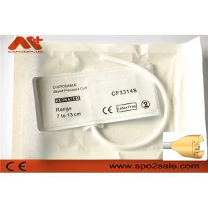 China CFS Neonate Blood Pressure Cuff M1872S Single Tube Bp Cuff 7 - 13 Cm on sale