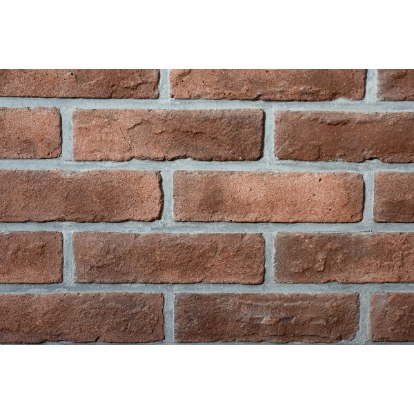 ISO Cladding Decoration 205x55x12mm Thin Cut Brick Veneer