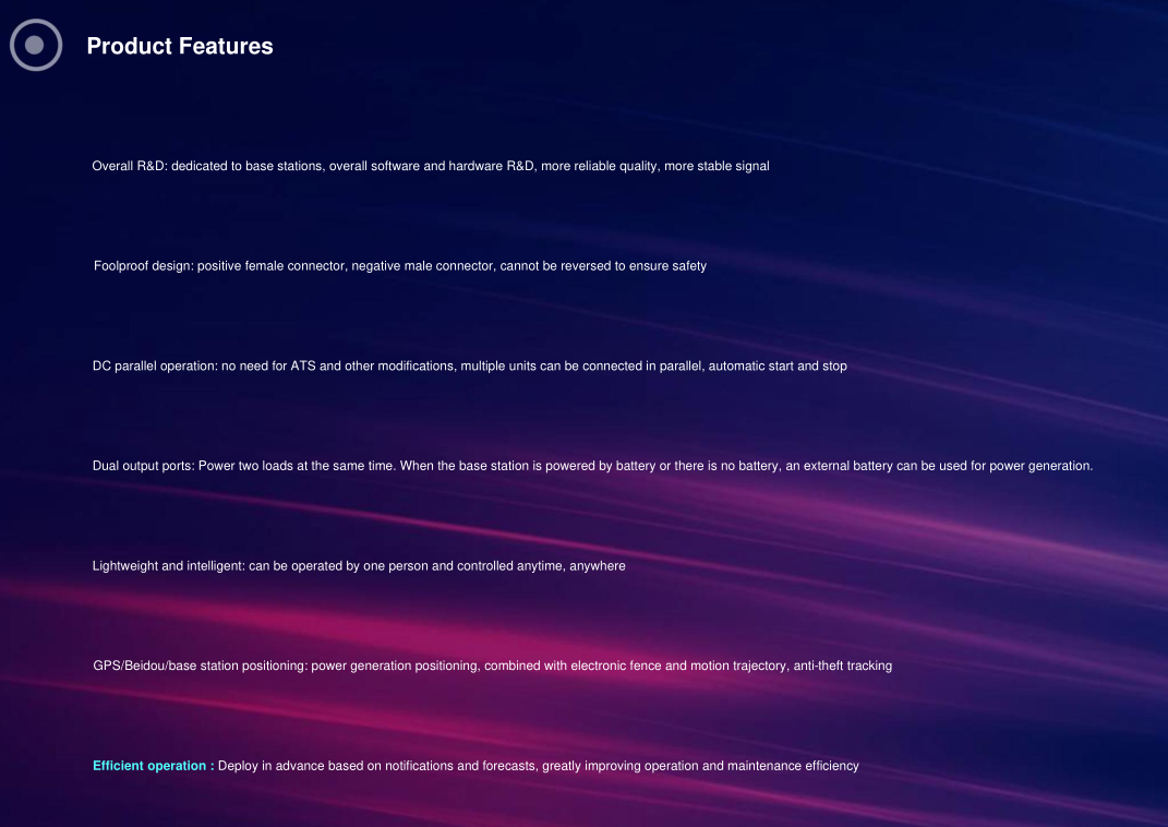 Intelligent management system for gasoline engine power generation in base stations, intelligent diesel engine in communication base stations, DC