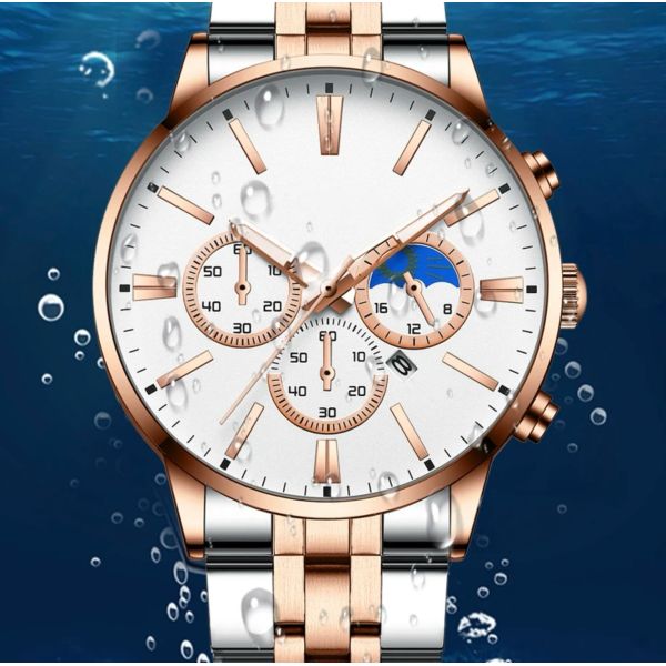 Limited Edition Steel Quartz Watch Butterfly Buckle Citizen Watches For Men