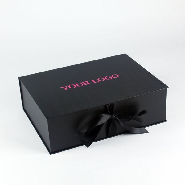Custom Product Packaging Boxes Open Door Magnetic Xmas Cardboard Gift Boxes