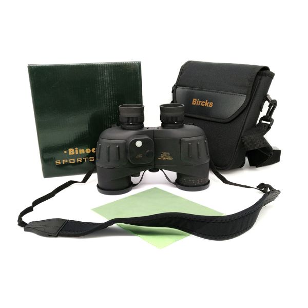 7x50 Rangefinder Waterproof Binocular Hunting Watch Binoculars With Compass