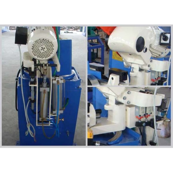 Easy Operation Pneumatic Pipe Cutting Machine Semi Automatic High Control Accuracy