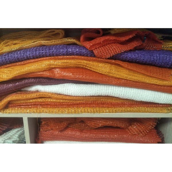 Packing Onion And Other Agricultural Products 54*78cm 28g Dark Green Disposable PE Plastic Raschel Mesh Bag In Roll