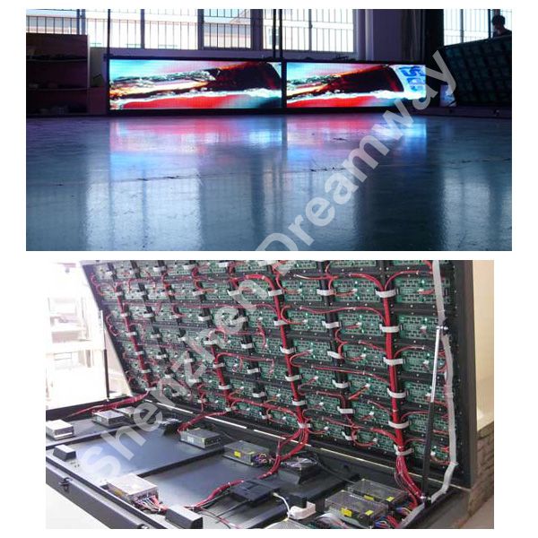 1R1G1B Custom Outdoor LED Signs P10 Advertising Waterproof With OPTO / SILAN
