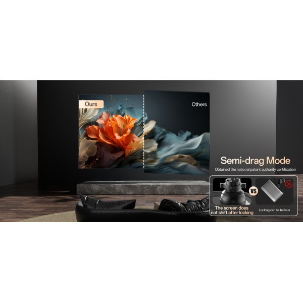 Touch Control Telescoping Projector Mount 360 Degree Adjustable Projector Mounts Universal