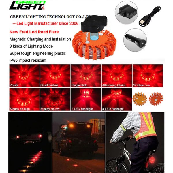 OEM LED Warning Light Multi-color led warning flares for Vehicle warning
