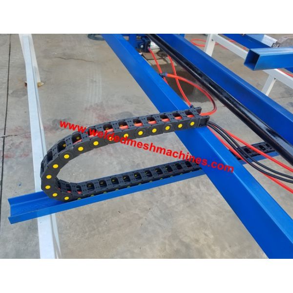 Pre Cut 5mm Wire Net Making Machine 2500mm Construction Mesh Welding Machine