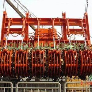 Waste Handler 9500 KG Electric Hydraulic Clamshell Bucket